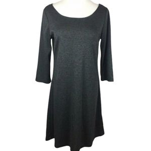 Annalee + Hope | NWT Gray Scoop Neck Skater Dress